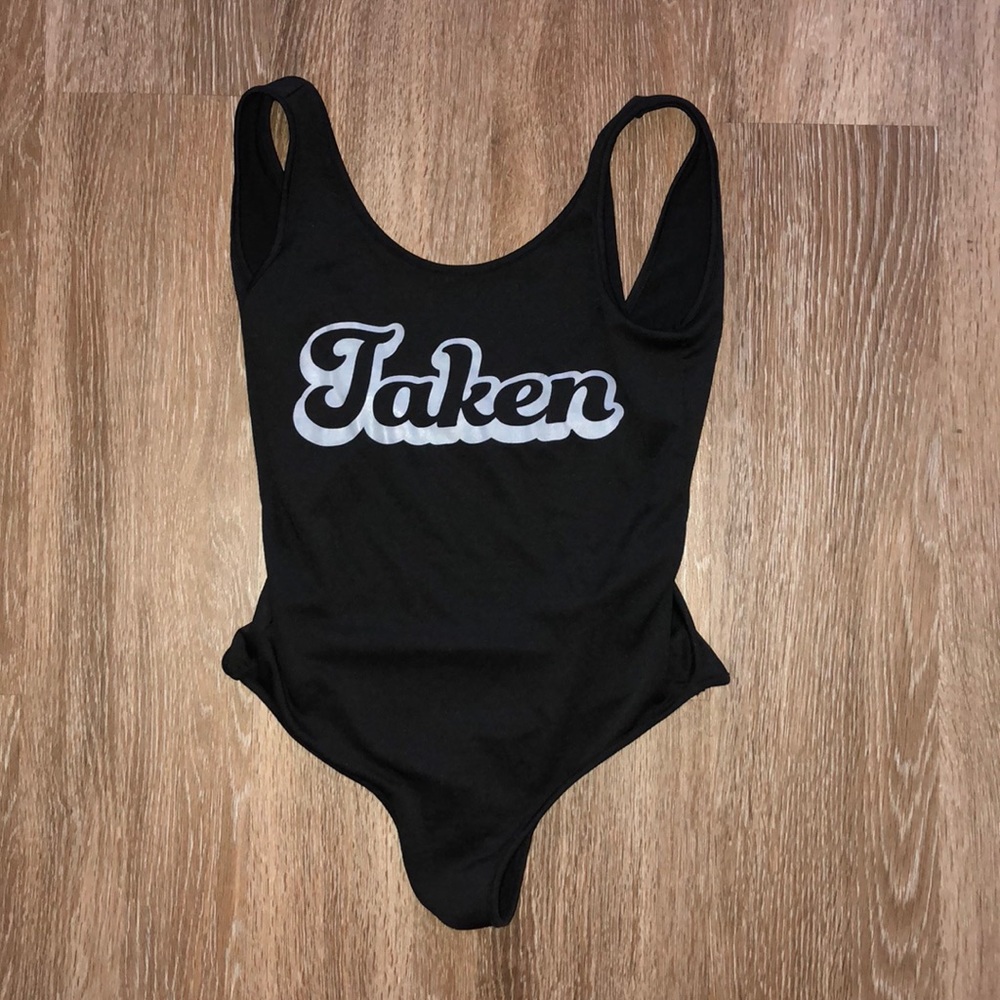 Taken Logo Bathing Suit/Body Suit